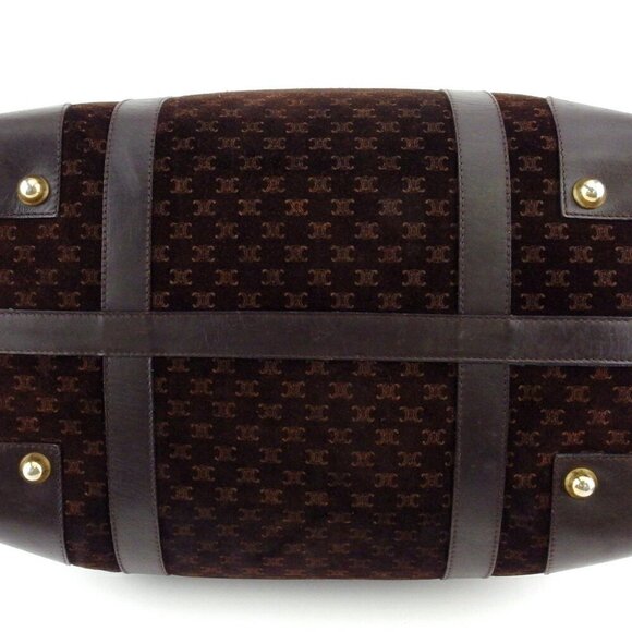 CELINE Handbag Brown beige gold Women Authentic secondhand - Picture 2 of 8